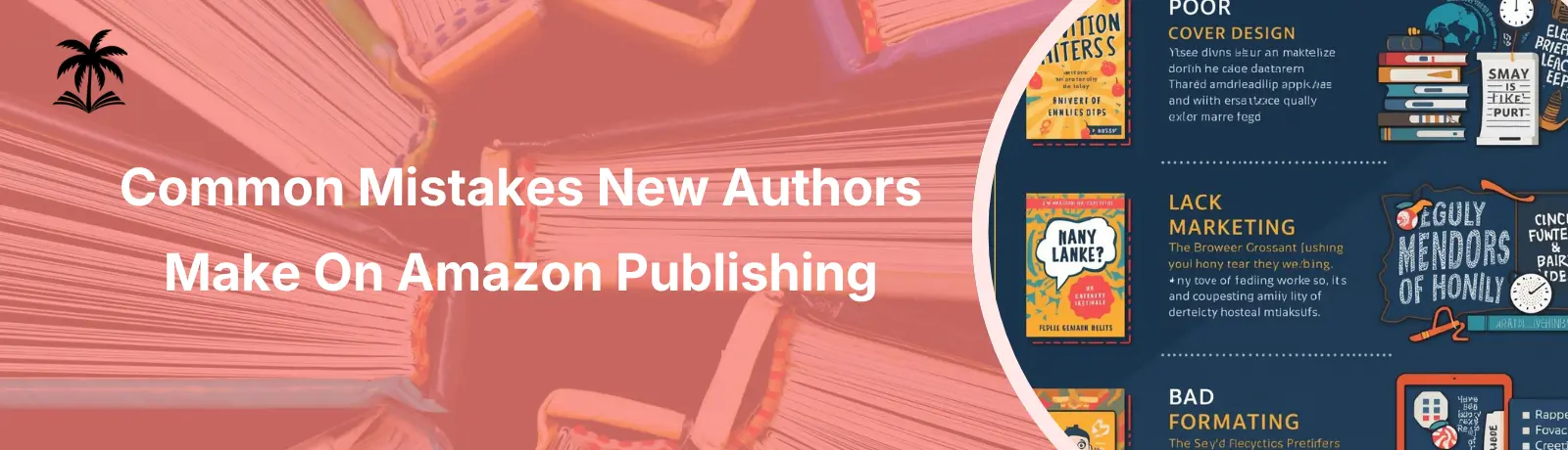 Common Mistakes New Authors Make On Amazon Publishing