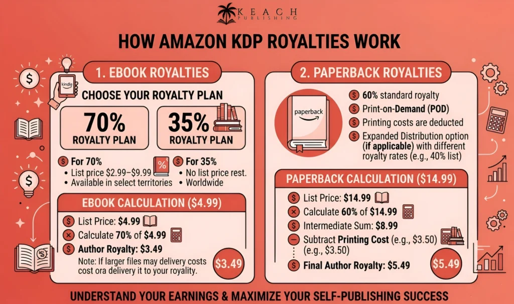 How Amazon KDP Royalties Work