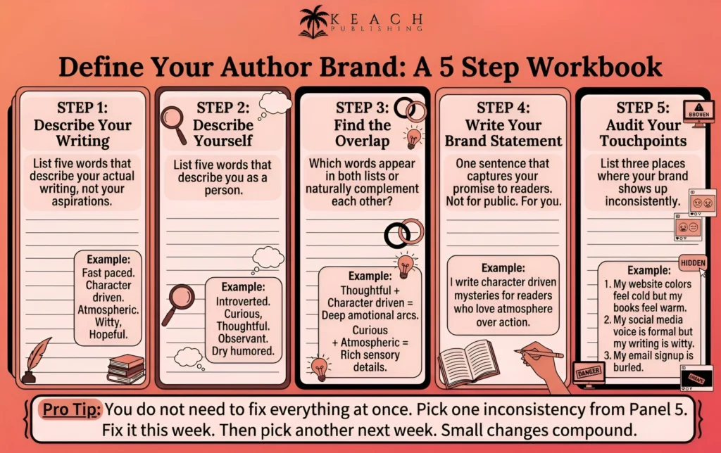 define your author brand 