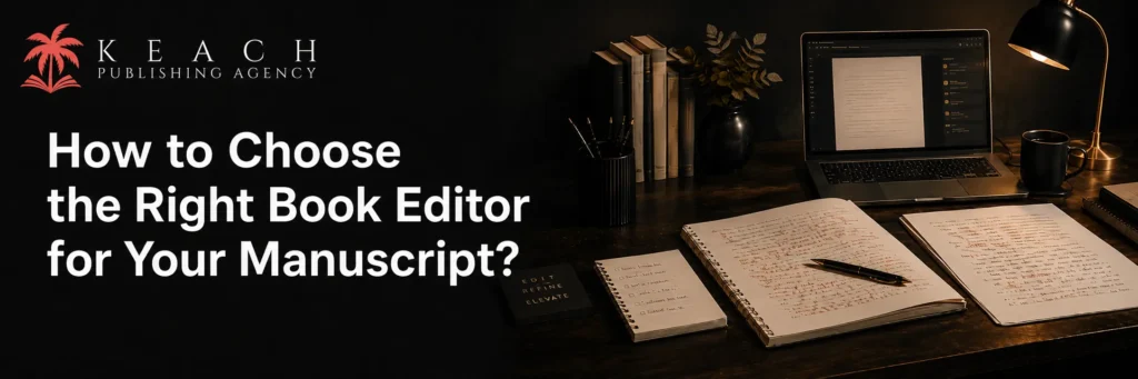 How to Choose the Right Book Editor for Your Manuscript